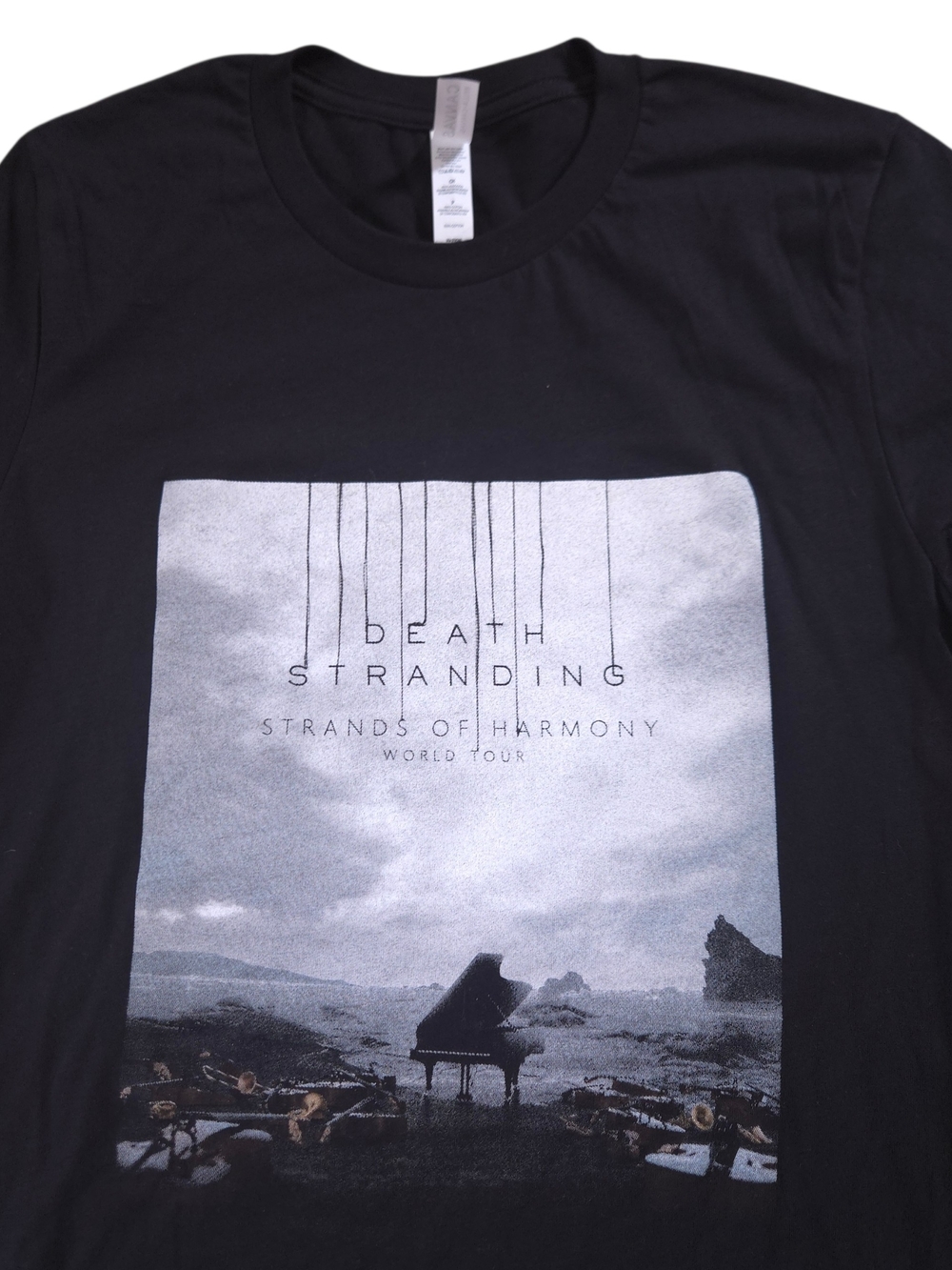 Death Stranding T-shirt 2025 Strands of Harmony World Tour merch - Adult Small
